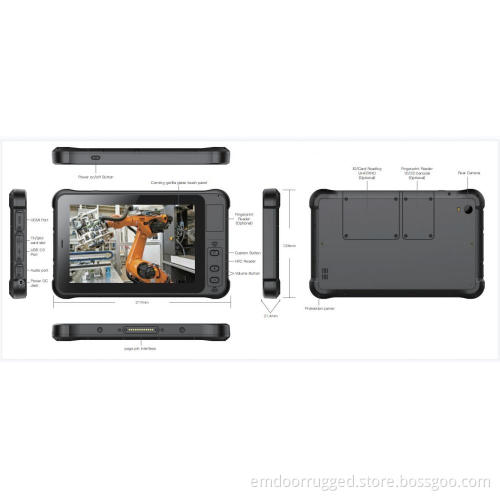 7'' Android: EM-Q75 1000nit Highlight Tablet